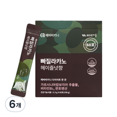 EVER BIKINI 藤黃果纖活咖啡粉 榛果口味, 198g, 6盒