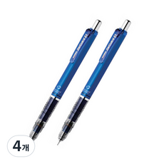 ZEBRA 斑馬牌 DelGuard 自動鉛筆 藍色, 0.5mm, 4個