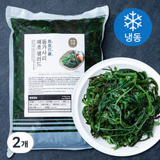 어식백세 돌가사리 해초샐러드 (냉동), 2개, 2kg