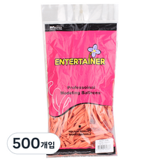 네오룬즈 260N 요술풍선, 파스텔  피치, 500개입