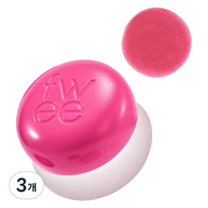 퓌 립앤치크 블러리 푸딩팟 5g, PK03 체리, 3개