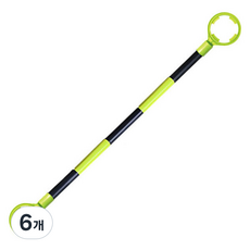 彩色交通錐 超級交通錐 橡膠交通錐 交通錐掛架, 6個, 螢光