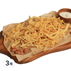 파라오 땅콩버터맛 오징어, 100g, 3개