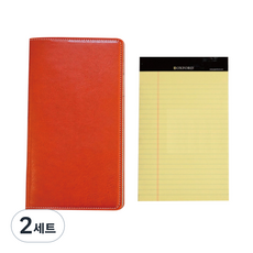 Sonoma MG 軟質筆記本套 Mini + Legal Pad mini 50張隨機出貨, 紅色, 2套