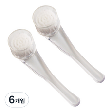 CHILSUNG 毛孔刷 洗臉刷, 透明, 6個