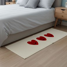 하이어데코 모던 인테리어 러블리 발매트, 하트