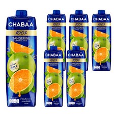 CHABAA 啜吧 柑橘汁, 1L, 6瓶