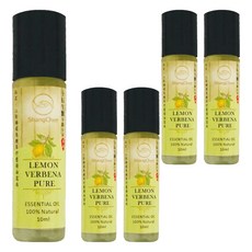 金牌金門一條根 檸檬馬鞭草精油滾珠瓶, 10ml, 5瓶