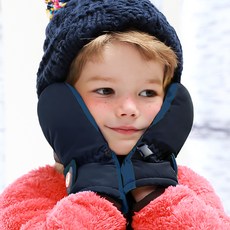 bayb 아동용 패딩 손모아 장갑 솔리드