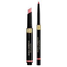 Dolce&Gabbana 純欲之吻 4D鏡光唇彩組 唇筆 + 唇膏, 01 玫瑰呢喃, 1組