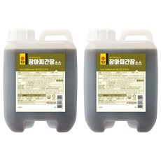 몽고식품 장아찌 간장 소스, 4.6L, 2개