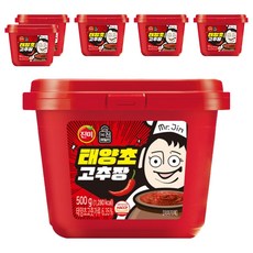 Jinmi 太陽草辣椒醬, 500g, 6個