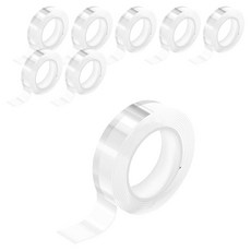 화신 초강력 실리콘 양면 테이프 30mm x 3m 2p, 클리어, 4개
