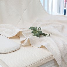 hwamo baby 棉質紗布被 S號, 米色