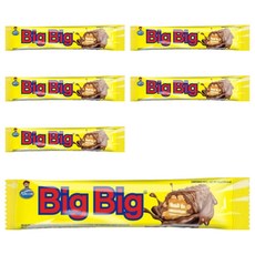 BiGBiG 焦糖花生巧克力棒, 48g, 6條
