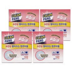 크린팡 빨아쓰는 행주타올 160매, 160매입, 4개
