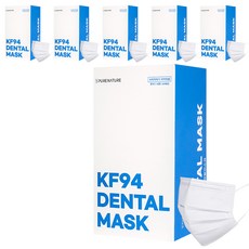Purenature 덴탈형 피부 저자극 황사용마스크 대형 성인용 KF94, 30개입, 6개, 화이트