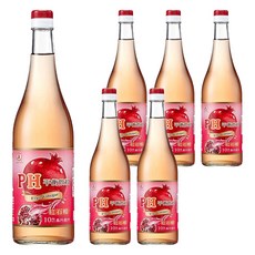 KONG YEN 工研 PH平衡 紅石榴飲料, 750ml, 6瓶