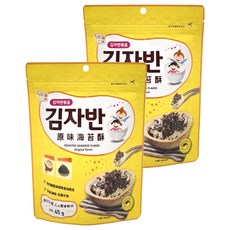 韓味不二 海苔酥 原味, 45g, 2包