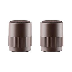 까마느 침대 헤드 고정 흔들림 방지 원형 패드 소형 2개, 블랙