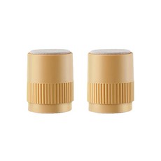 까마느 침대 헤드 고정 흔들림 방지 원형 패드 소형 2개, 우드