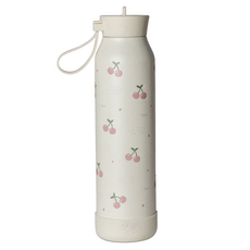 Citron 小檸檬 矽膠提把三層保溫瓶, 甜美櫻桃, 500ml, 1個