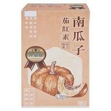 梁衫伯 南瓜子茄紅素複方膠囊 全素, 30顆, 1盒
