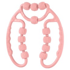 에스에스 슬림핏 종아리 허벅지 롤러 안마기 26 x 24 x 3 cm, 1개, 핑크