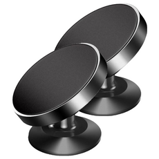 Blue貿易 手機磁吸支架 108 109, 黑色, 2個