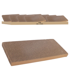 高精寵物 貓抓板 長直板, 顏色隨機, 8個