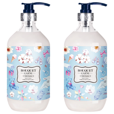 BOUQUET GARNI 優雅香水身體乳 嬰兒爽身粉香, 1L, 2瓶