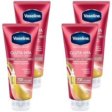 Vaseline 凡士林 水光膠原精華凝乳, 330ml, 4件