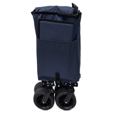 LIGFE 立格扉 寬輪露營推車, 可斜拉, 耐重80KG, 600D牛津布, 深藍色, 1個