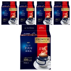 AGF 高級濾掛式摩卡咖啡, 8g, 14入, 5袋