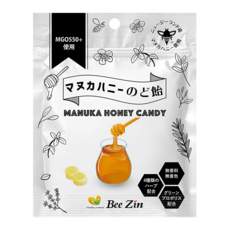 Bee Zin 康萃 日本原裝 麥蘆卡蜂蜜潤喉糖 10顆, 40g, 1包