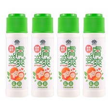 膚姿爽 植萃 爽身粉，添加植物精油，清爽舒適, 100g, 4件