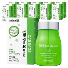 네추럴라이즈 양배추에 쏙 빠지다, 90정, 12개