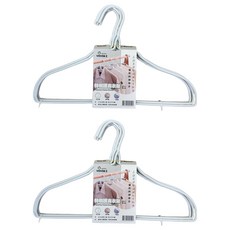 YOYOKI 特粗護肩衣架5個組 40cm, 2個, 顏色隨機