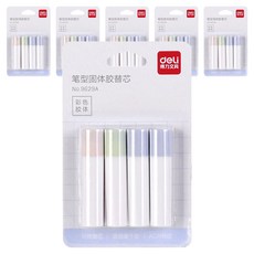 deLi 得利 Nusign 補充膠棒 4 件組 9629A, 6個