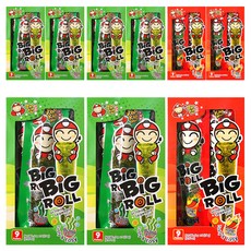 타오케노이 김스낵 빅롤 클래식 3g x 18p + 스파이시 3g x 9p, 27g, 3세트