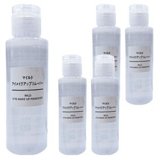 MUJI 無印良品 溫和眼部卸妝液, 110ml, 5瓶