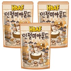 HBAF 杏仁果 黃豆粉年糕味, 120g, 3包