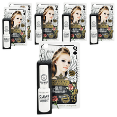 STAR KING 星之冠 皇后假睫毛膠-透明白膠, 白色, 6瓶