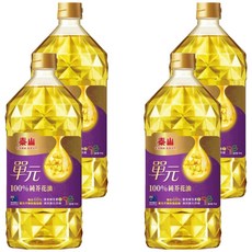 泰山 TAISUN 單元100%純芥花油 2L (澳洲進口 非基改 烹飪油), 4罐