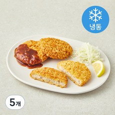 하늘푸드 순살돈까스 60 10개입 (냉동), 600g, 5개