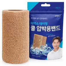 아텍스 테이핑 쿨 압박용밴드 10cm x 3.5m, 1개입, 1개