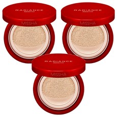 미샤 래디언스 퍼펙트핏 쿠션 15g, 21호 페어, 3개
