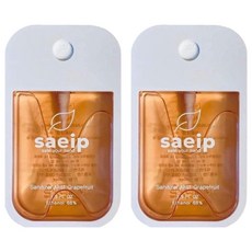 saeip 乾洗手噴霧 葡萄柚, 40ml, 2瓶