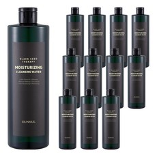 Eunyul 黑籽療法保濕卸妝水, 500ml, 12個