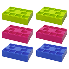 GIMI 吉米 K-889 五十元錢幣盒 台灣製造, 藍色/粉色/綠色, 1組